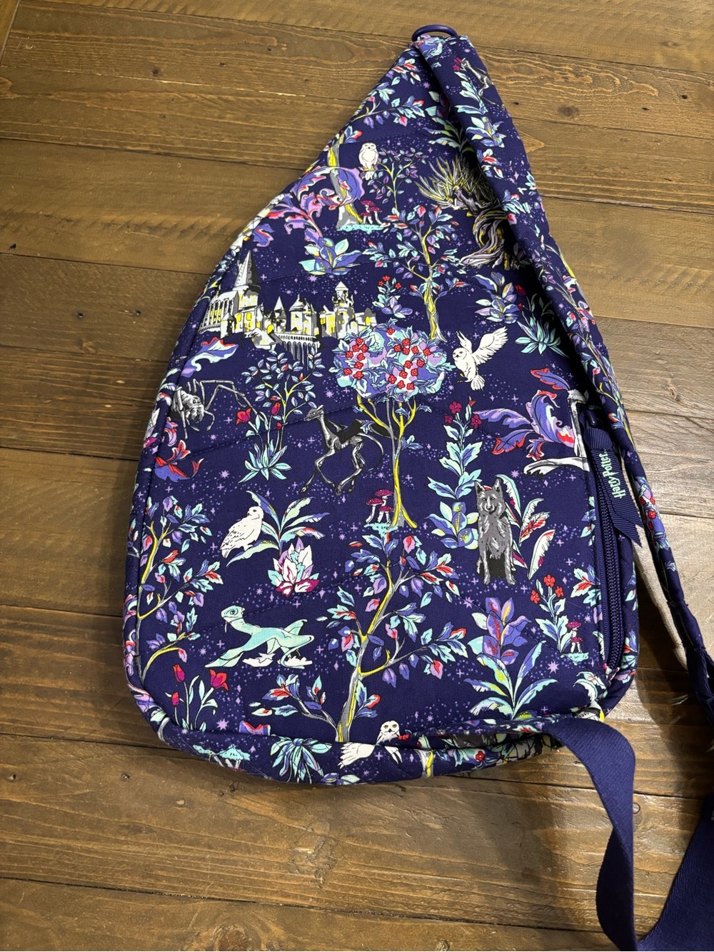 Vera Bradley x Harry Potter Forbidden Forest Sling Backpack - Picture 5 of 12